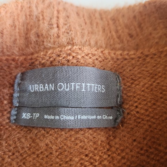 Urban Outfitters Super Soft Long Sleeve Women's Shirt Brown - Size XS - Picture 2 of 3